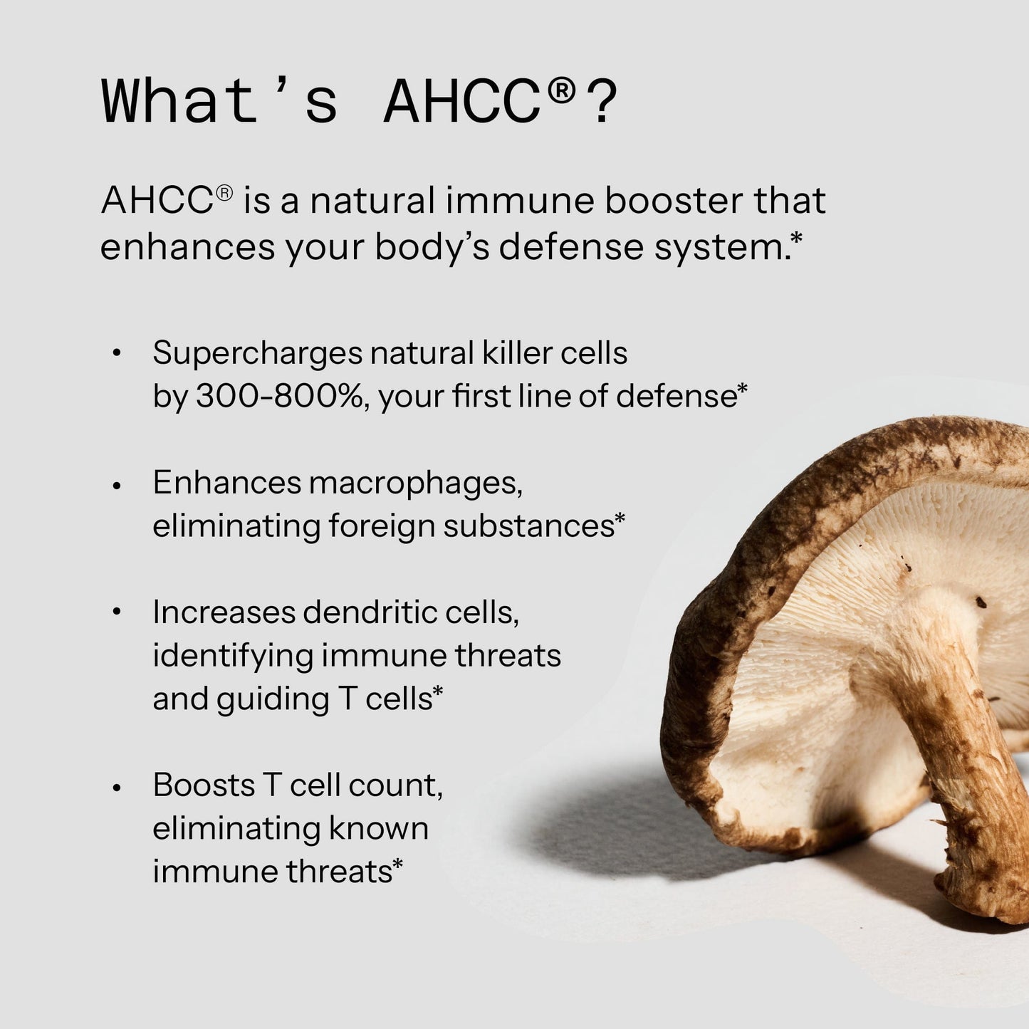 AHCC® Platinum - Kinoko® Platinum