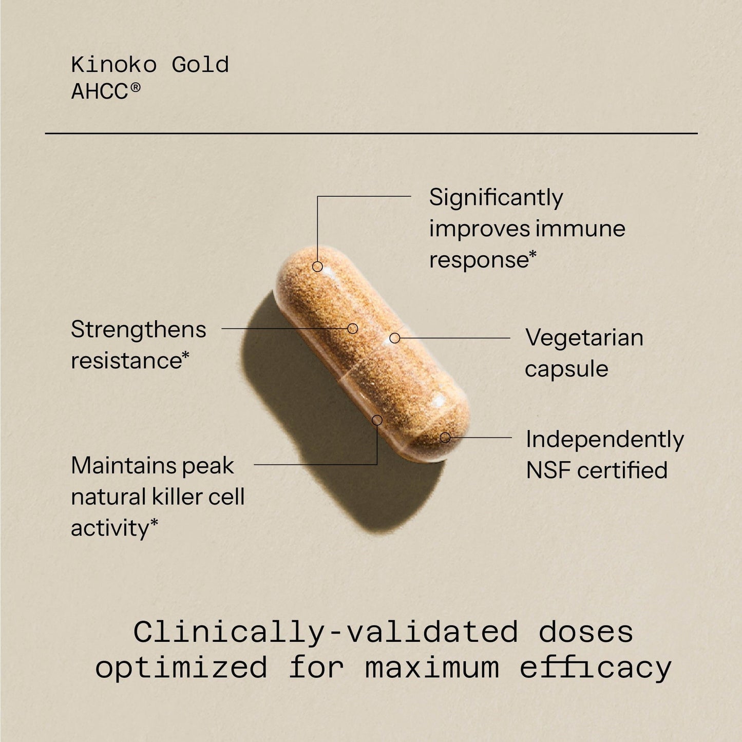 AHCC® Platinum - Kinoko® Platinum